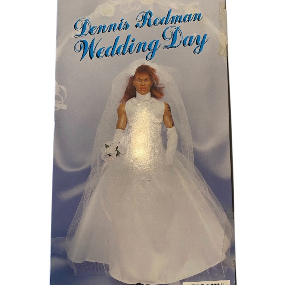 Vintage 1997’ Dennis Rodman (Wedding Day) Doll